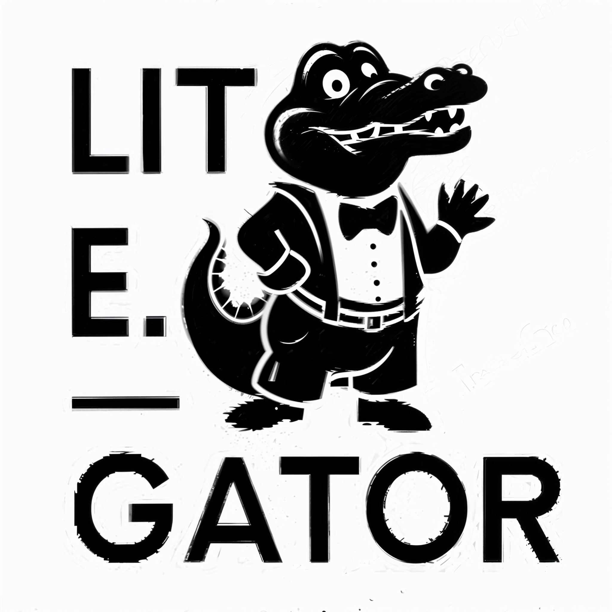 Lit E Gator Logo